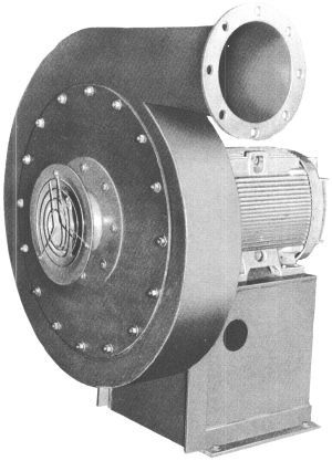 High temperature industrial pressure blower fan