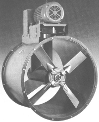 Canadian Blower Twin City Arovent axial fan blower ventilator
