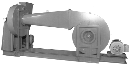 High pressure blower system of Canadian Blower pressure blowers in series